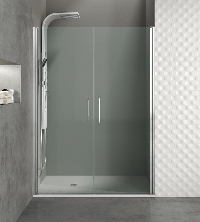 Mampara frontal 2 puertas abatibles OPEN
