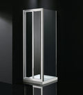 Mampara angular plegable + lateral fijo Akord
